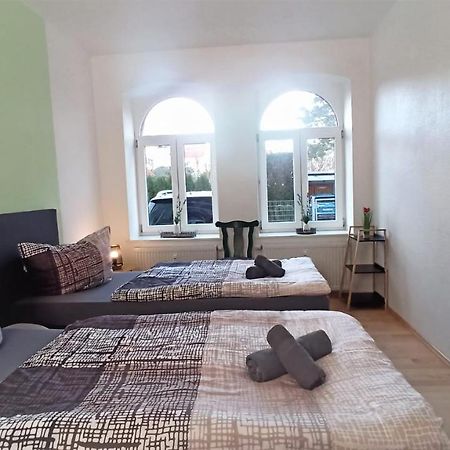 Apartment Fuer Bis Zu 7 Personen Mit Balkon Halberstadt Exterior foto